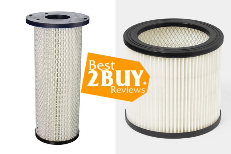 Vacuum and dust collector filters