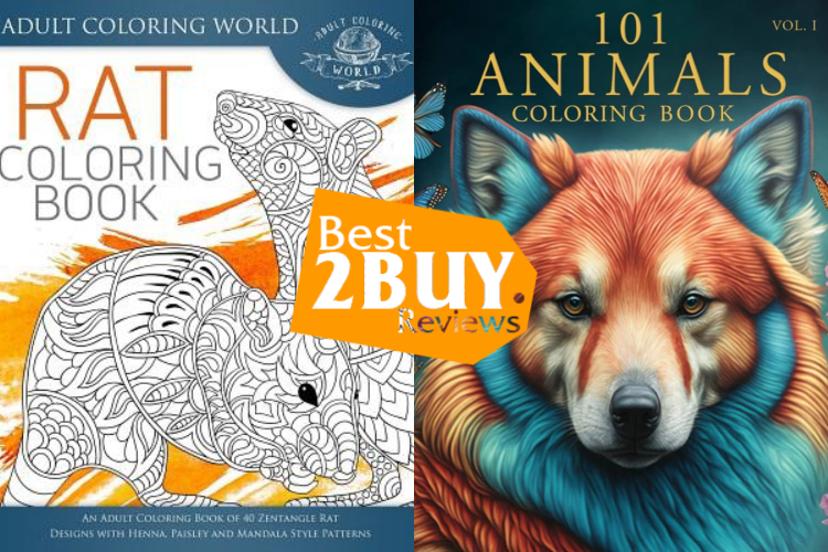 Animal Coloring Books for Grown-Ups