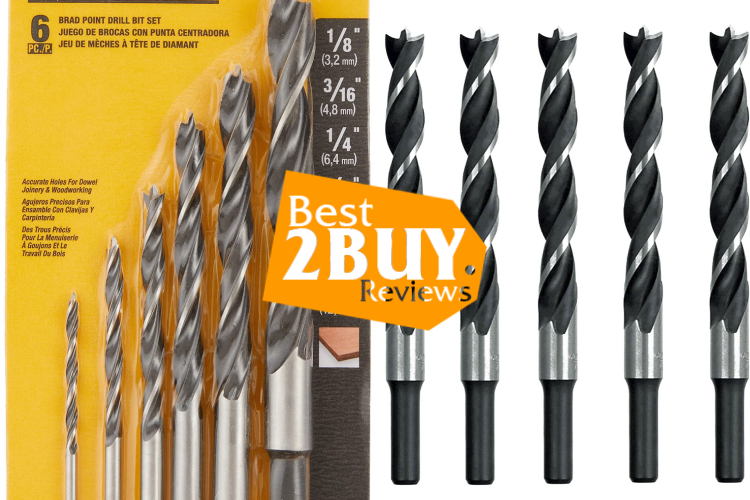 Brad-Point Drill Bits