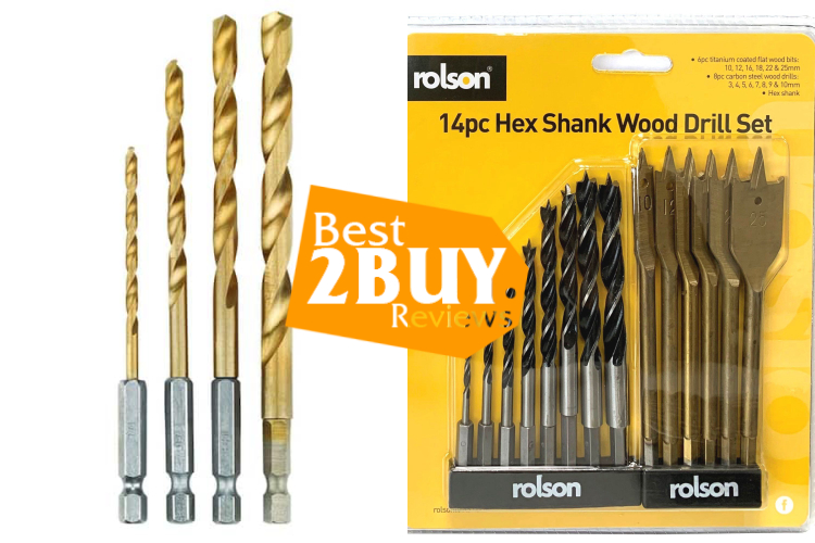 Hex-Shank Drill Bits