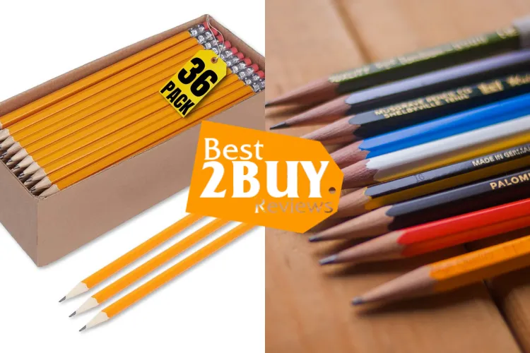 Woodcase Lead Pencils for Everyday Writing and Sketching