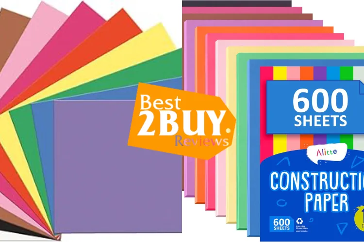 Construction Paper for Crafts, School, and Home Projects