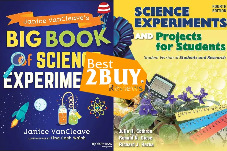 Scientific Experiments & Projects Books Review: Best STEM Activity Books for Hands-On Learning