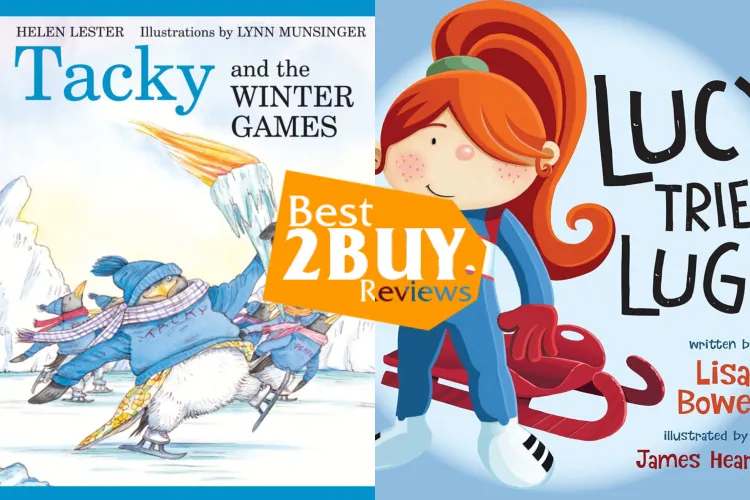 Children's Winter Sports Books Review: Best Stories, Puzzles & Activities for Kids