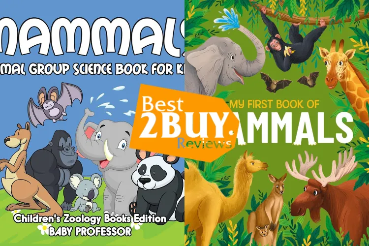 Children’s Mammal Books Review: Pictures, Facts, Activities & Games for Curious Kids