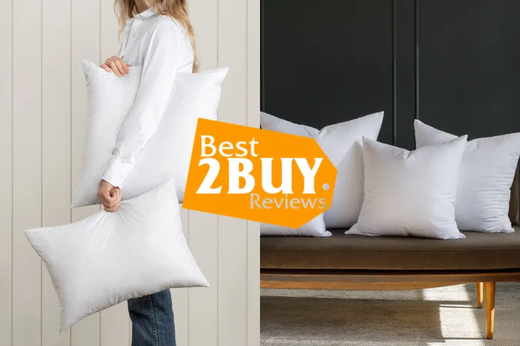 Best Pillow Forms Review: Fluffy Throw Pillow Inserts for Couch & Bed