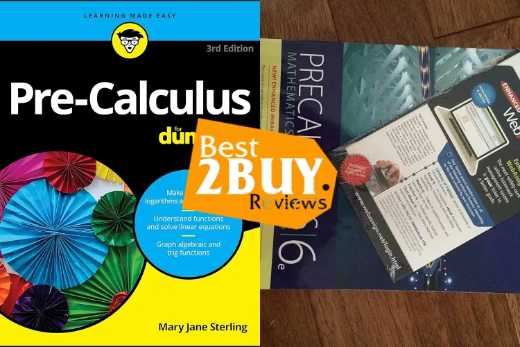 Popular & Elementary Pre-Calculus Books Review: Clear Guides for Confident Learning