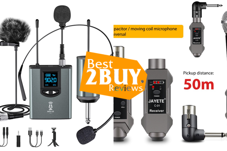 Wireless Microphone Transmitters & Receivers